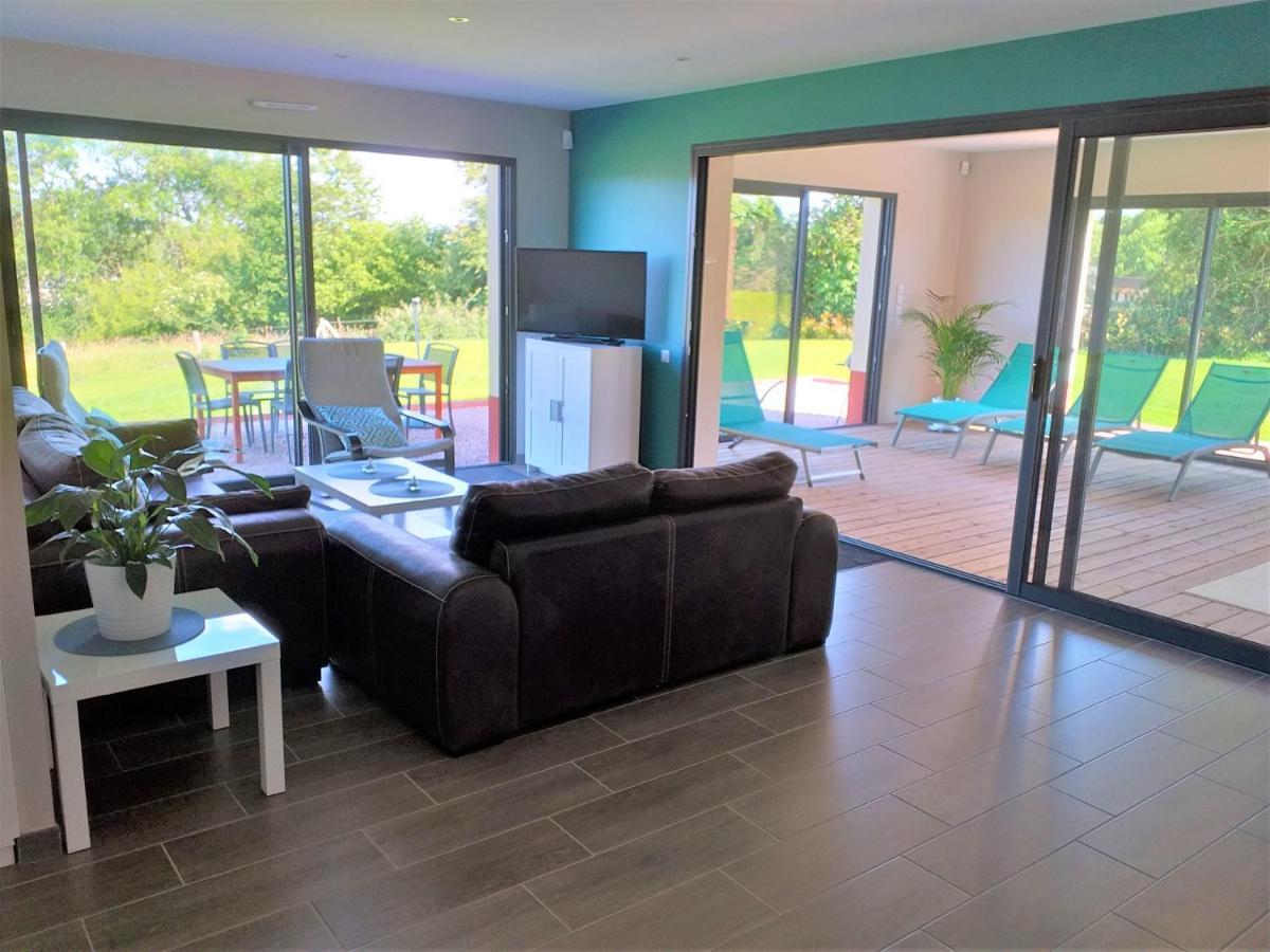 Maison Avec Piscine Interieure Privee Sans Vis A Vis Chauffee Toute L Annee Quievrecourt ภายนอก รูปภาพ