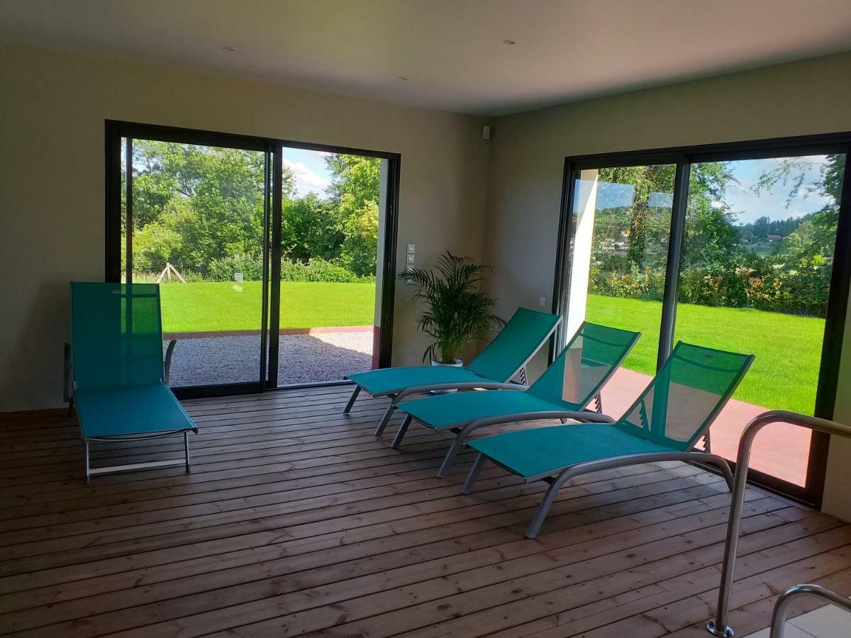Maison Avec Piscine Interieure Privee Sans Vis A Vis Chauffee Toute L Annee Quievrecourt ภายนอก รูปภาพ